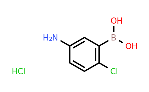 CAS 958646-69-0 | (5-Amino-2-chlorophenyl)boronic acid hydrochloride