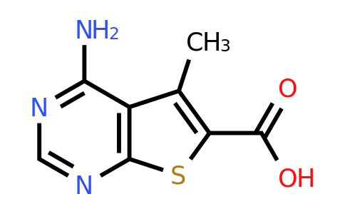CAS 958785-70-1 | 4-amino-5-methylthieno[2,3-d]pyrimidine-6-carboxylic acid