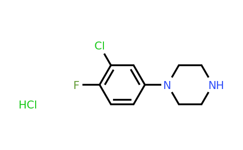 CAS 95884-48-3 | 1-(3-Chloro-4-fluorophenyl)piperazine hydrochloride