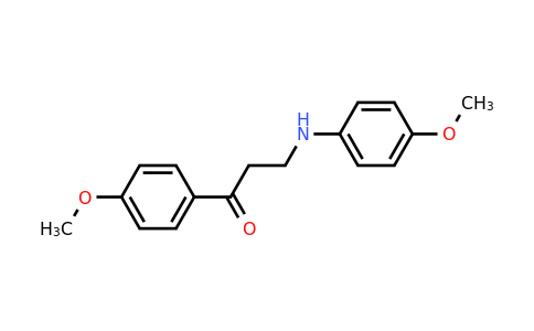 CAS 95886-06-9 | 1-(4-Methoxyphenyl)-3-((4-methoxyphenyl)amino)propan-1-one