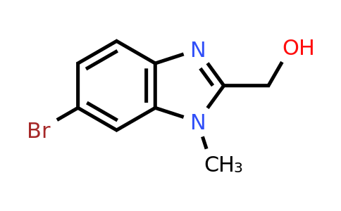 CAS 958863-32-6 | (6-bromo-1-methyl-1H-1,3-benzodiazol-2-yl)methanol