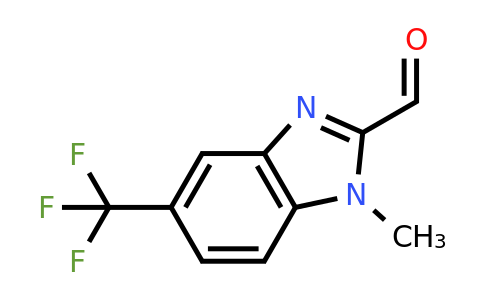 CAS 958863-77-9 | 1-methyl-5-(trifluoromethyl)-1H-1,3-benzodiazole-2-carbaldehyde