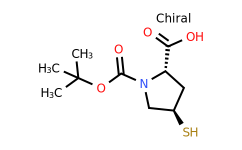 CAS 958879-77-1 | (2S,4R)-1-[(tert-butoxy)carbonyl]-4-sulfanylpyrrolidine-2-carboxylic acid