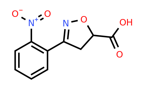 CAS 958891-04-8 | 3-(2-nitrophenyl)-4,5-dihydro-1,2-oxazole-5-carboxylic acid