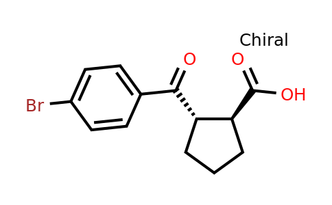 CAS 959123-24-1 | (1S,2S)-2-(4-Bromobenzoyl)cyclopentanecarboxylic acid