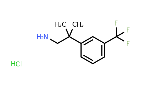 CAS 959139-62-9 | 2-Methyl-2-(3-(trifluoromethyl)phenyl)propan-1-amine hydrochloride