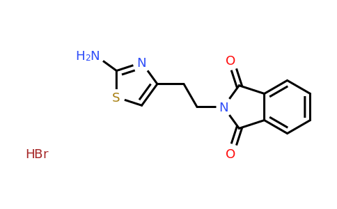 CAS 95914-09-3 | 2-(2-(2-Aminothiazol-4-yl)ethyl)isoindoline-1,3-dione hydrobromide