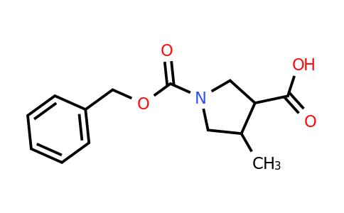 1-Cbz-4-Methyl-pyrrolidine-3-carboxylic acid