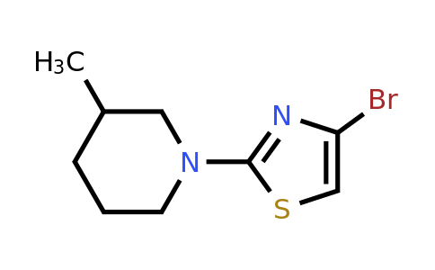 CAS 959237-91-3 | 2-(3-Methylpiperidin-1-YL)-4-bromothiazole