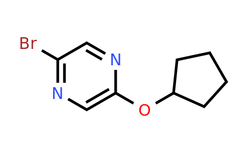 CAS 959238-32-5 | 2-Bromo-5-cyclopentyloxypyrazine