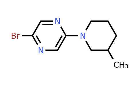 CAS 959238-50-7 | 2-Bromo-5-(3-methylpiperidin-1-YL)pyrazine