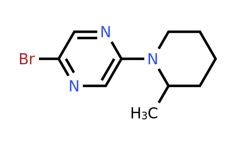 CAS 959238-56-3 | 2-Bromo-5-(2-methylpiperidin-1-YL)pyrazine