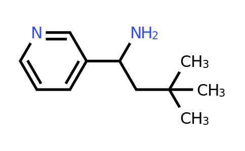 CAS 959239-41-9 | 3,3-Dimethyl-1-(pyridin-3-yl)butan-1-amine