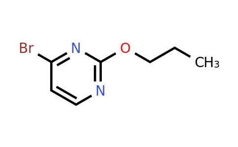 CAS 959240-91-6 | 4-Bromo-2-(N-propoxy)pyrimidine
