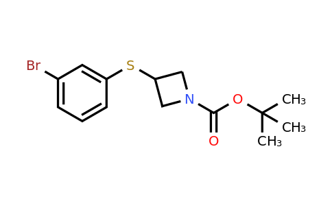 CAS 959245-73-9 | tert-Butyl 3-((3-bromophenyl)thio)azetidine-1-carboxylate
