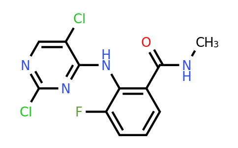 CAS 959246-74-3 | 2-((2,5-Dichloropyrimidin-4-yl)amino)-3-fluoro-N-methylbenzamide