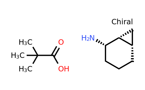2,2-dimethylpropanoic acid;rel-(1R,2S,6S)-norcaran-2-amine