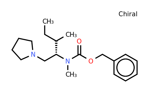CAS 959574-91-5 | (S)-1-Pyrrolidin-2-isobutyl-2-(N-cbz-N-methyl)amino-ethane
