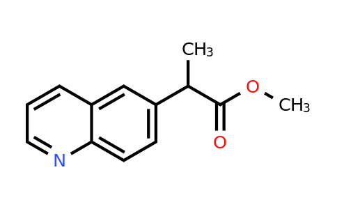 CAS 959585-29-6 | Methyl 2-(quinolin-6-yl)propanoate