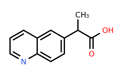 CAS 959585-30-9 | 2-(Quinolin-6-yl)propanoic acid