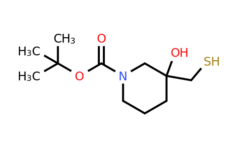 CAS 959701-68-9 | tert-butyl 3-hydroxy-3-(sulfanylmethyl)piperidine-1-carboxylate
