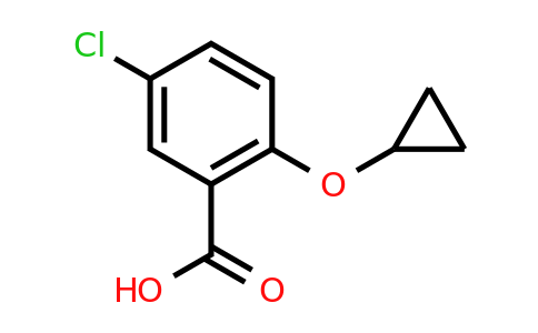 CAS 959749-03-2 | 5-Chloro-2-cyclopropoxybenzoic acid