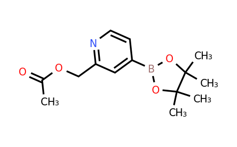 CAS 959756-37-7 | 2-(Acetoxymethyl)pyridine-4-boronic acid pinacol ester