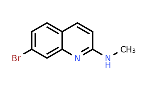 CAS 959992-71-3 | 7-Bromo-N-methylquinolin-2-amine