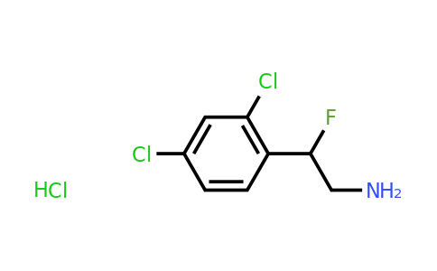 CAS 960053-41-2 | 2-(2,4-Dichlorophenyl)-2-fluoroethanamine hydrochloride