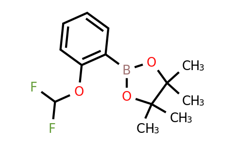 CAS 960067-33-8 | 2-(2-(Difluoromethoxy)phenyl)-4,4,5,5-tetramethyl-1,3,2-dioxaborolane