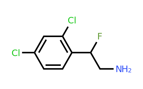 CAS 960111-88-0 | 2-(2,4-Dichlorophenyl)-2-fluoroethanamine