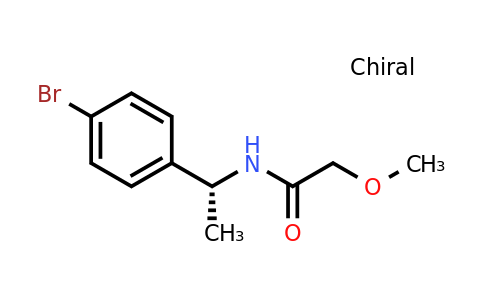 CAS 960238-03-3 | (R)-N-[1-(4-Bromo-phenyl)-ethyl]-2-methoxy-acetamide