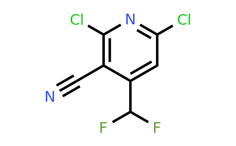 CAS 960293-93-0 | 2,6-Dichloro-4-(difluoromethyl)nicotinonitrile