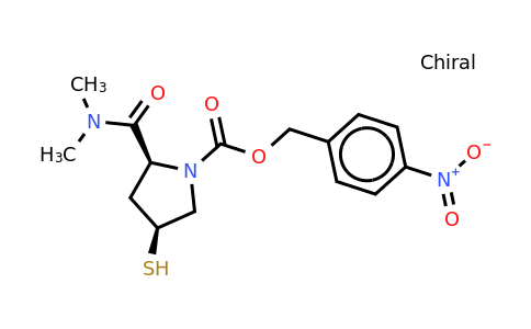 CAS 96034-64-9 | (2S,4S)-2-(Dimethylaminocarbonyl)-4-mercapto-1-(P-nitrobenzyloxycarbonyl)-1-pyrrolidine