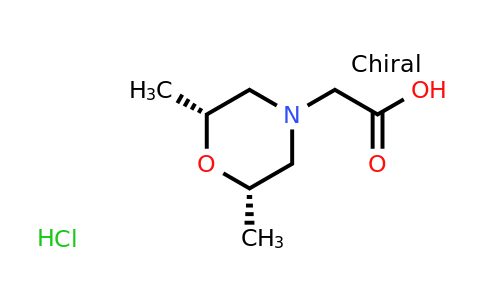 CAS 960374-60-1 | 2-((2R,6S)-2,6-Dimethylmorpholino)acetic acid hydrochloride
