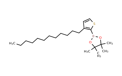CAS 960524-18-9 | 3-Dodecyl-2-(4,4,5,5-tetramethyl-1,3,2-dioxaborolan-2-yl)thiophene