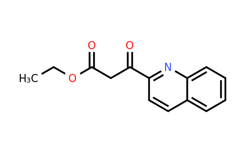 CAS 96057-59-9 | Ethyl 3-oxo-3-(quinolin-2-yl)propanoate