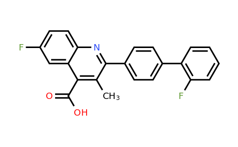 CAS 96187-53-0 | 6-Fluoro-2-(2'-fluoro-[1,1'-biphenyl]-4-YL)-3-methylquinoline-4-carboxylic acid