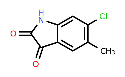 CAS 96187-75-6 | 6-Chloro-5-methylindoline-2,3-dione