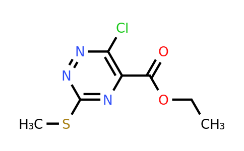 CAS 96259-28-8 | Ethyl 6-chloro-3-(methylthio)-1,2,4-triazine-5-carboxylate
