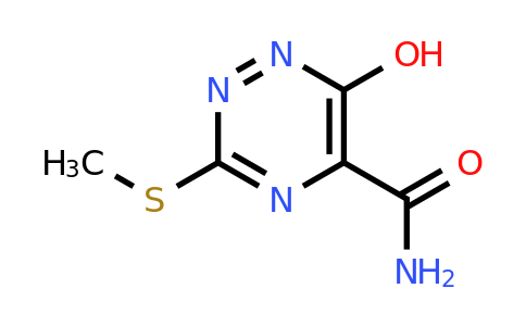 CAS 96259-33-5 | 6-Hydroxy-3-(methylthio)-1,2,4-triazine-5-carboxamide