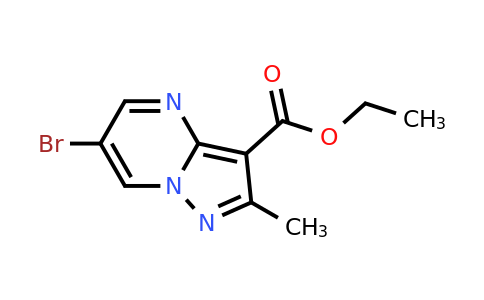 CAS 96319-36-7 | ethyl 6-bromo-2-methylpyrazolo[1,5-a]pyrimidine-3-carboxylate