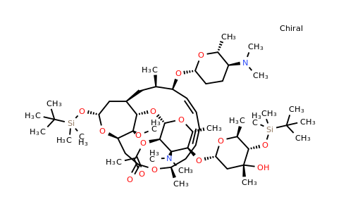 CAS 96405-32-2 | 2'-O-Acetyl-4''-O-tert-butyldimethylsilylspiramycin I 3,18-(O-tert-butyldimethylsilyl)acetal