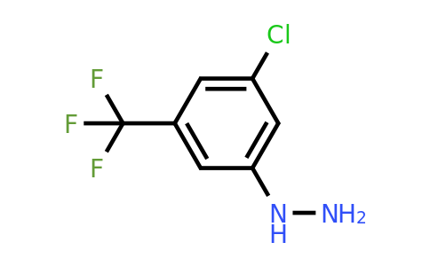 CAS 96406-91-6 | 1-(3-Chloro-5-(trifluoromethyl)phenyl)hydrazine