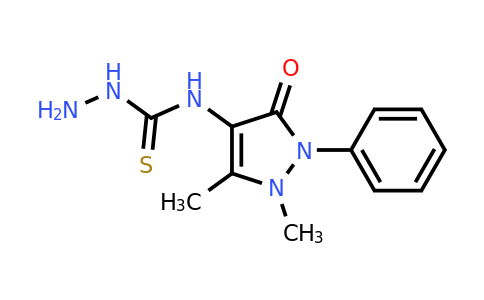 CAS 96447-49-3 | 3-amino-1-(1,5-dimethyl-3-oxo-2-phenyl-2,3-dihydro-1H-pyrazol-4-yl)thiourea
