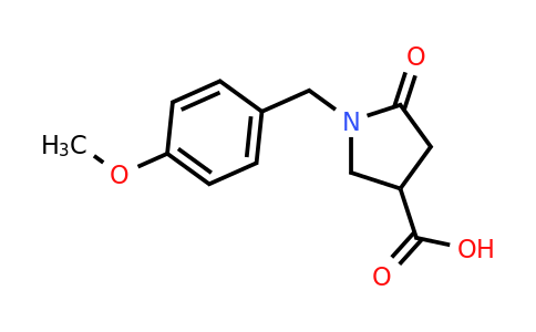 CAS 96449-89-7 | 1-(4-Methoxybenzyl)-5-oxo-3-pyrrolidinecarboxylic acid