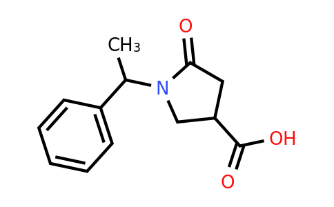 CAS 96449-93-3 | 5-oxo-1-(1-phenylethyl)pyrrolidine-3-carboxylic acid