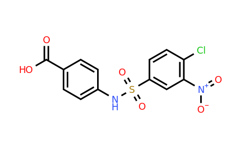 CAS 96459-91-5 | 4-(4-chloro-3-nitrobenzenesulfonamido)benzoic acid