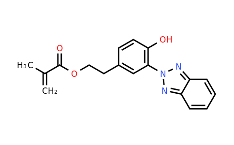 CAS 96478-09-0 | 3-(2H-Benzo[d][1,2,3]triazol-2-yl)-4-hydroxyphenethyl methacrylate