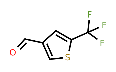 CAS 96518-84-2 | 5-(Trifluoromethyl)thiophene-3-carbaldehyde